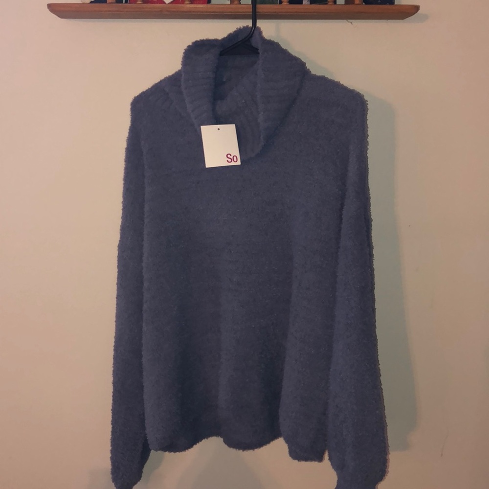 Purple turtle neck sweater Brand-So